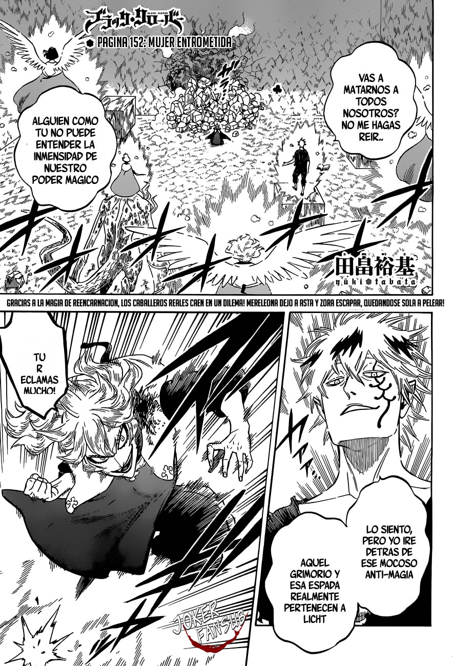 Read Black Clover Es Manga Online