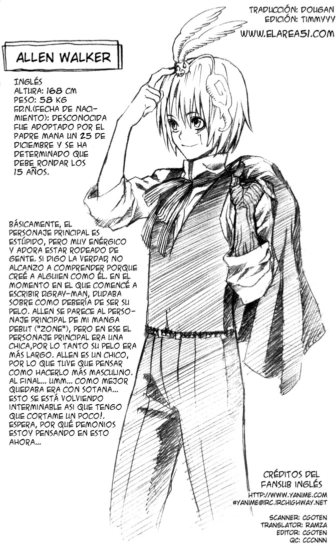 Read D.Gray-Man Es Manga Online