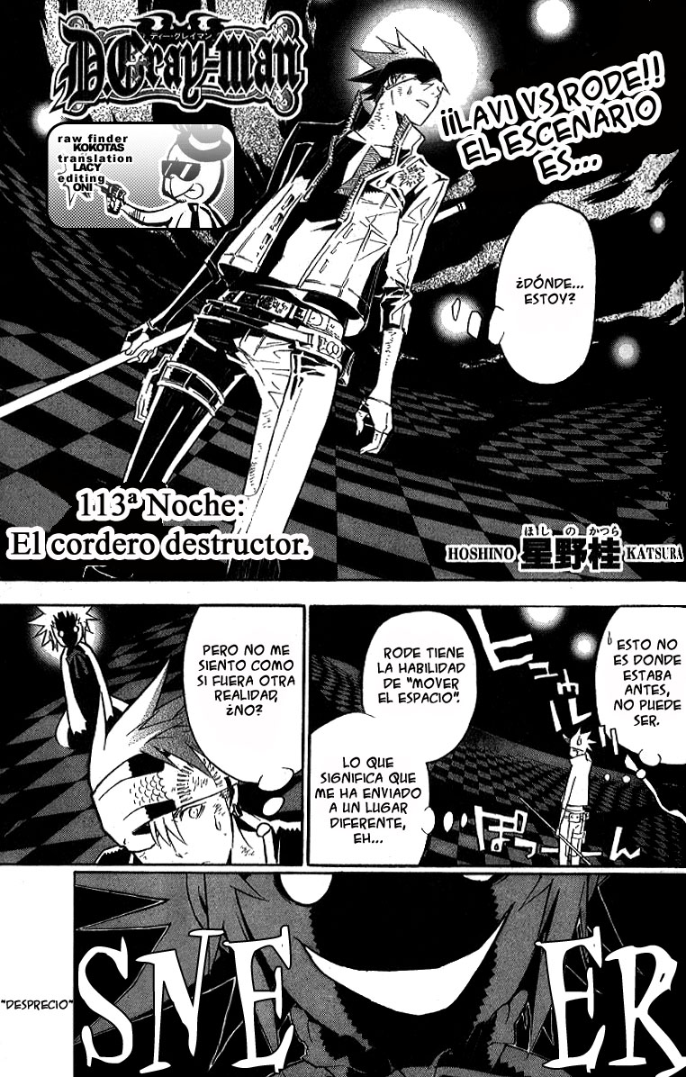 Read D.Gray-Man Es Manga Online
