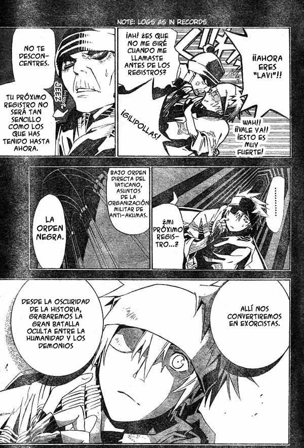 Read D.Gray-Man Es Manga Online
