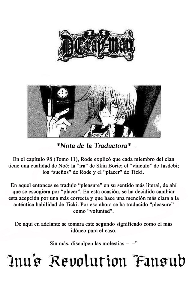 Read D.Gray-Man Es Manga Online