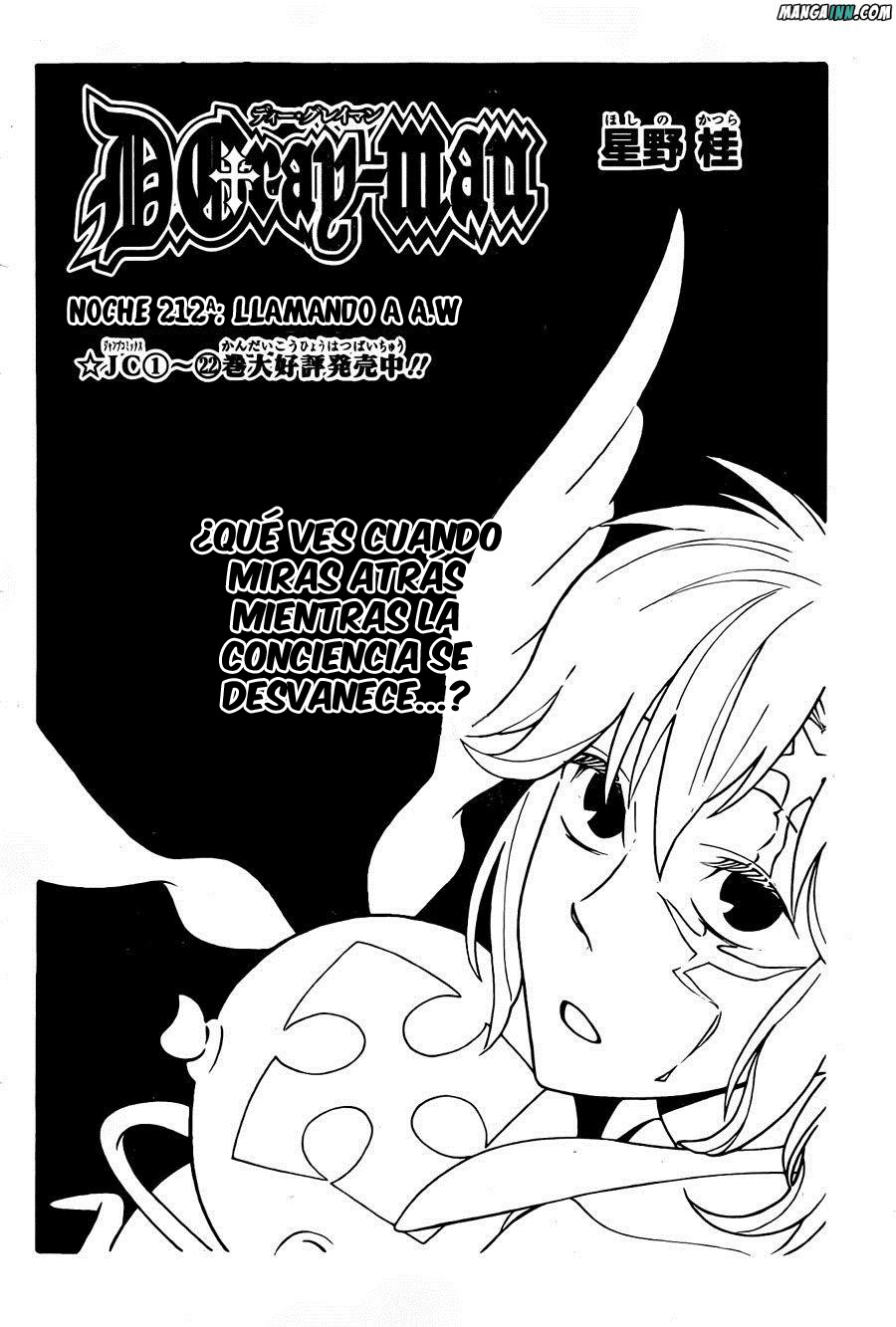 Read D.Gray-Man Es Manga Online