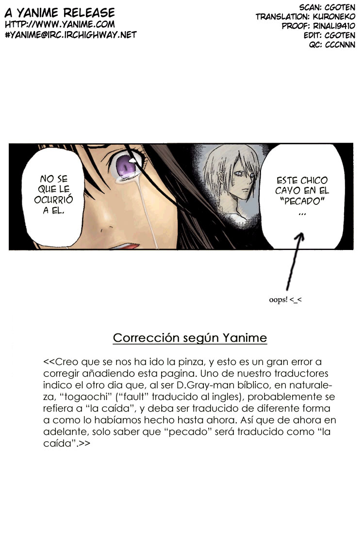 Read D.Gray-Man Es Manga Online
