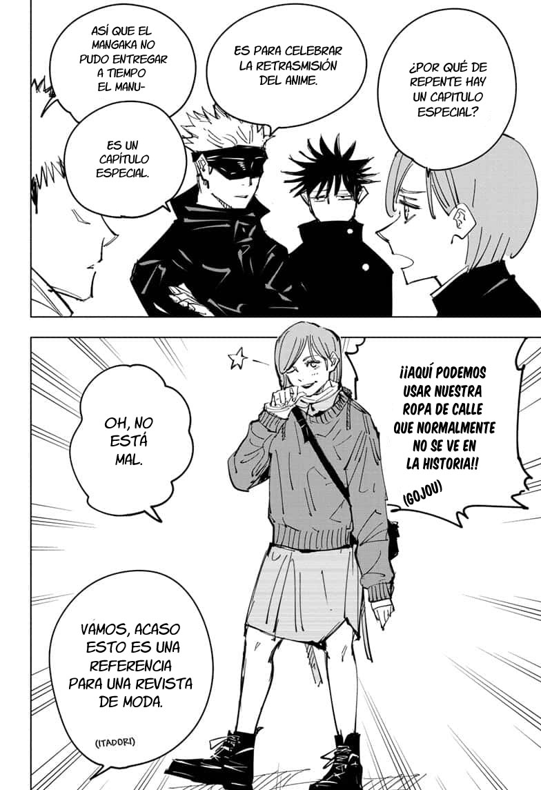 Read Jujutsu Kaisen Es Manga Online