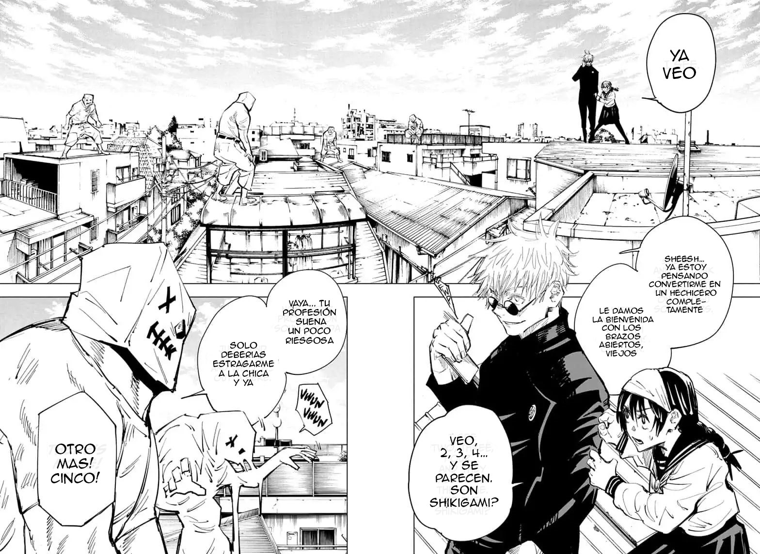 Read Jujutsu Kaisen Es Manga Online