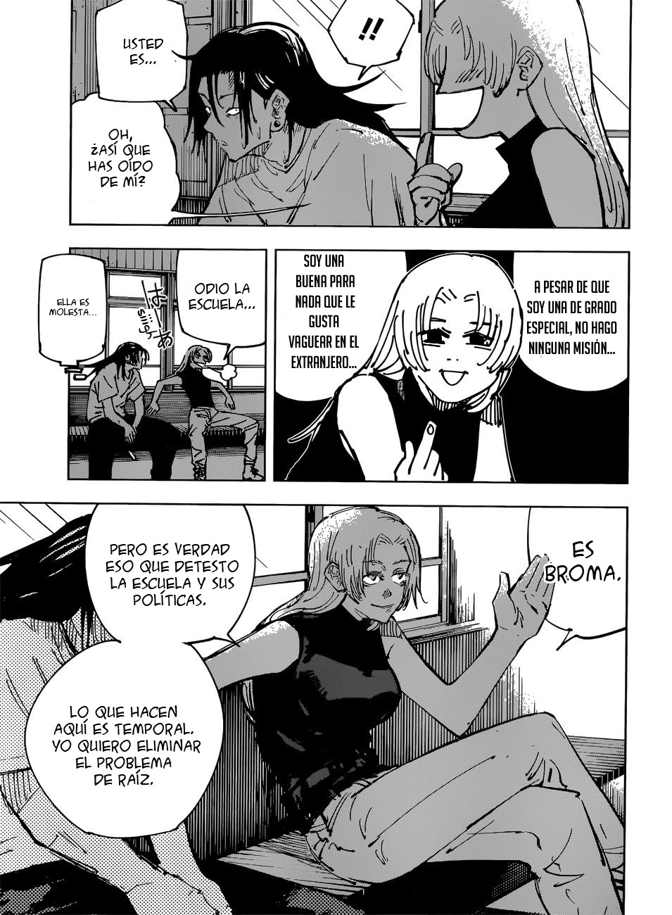Read Jujutsu Kaisen Es Manga Online