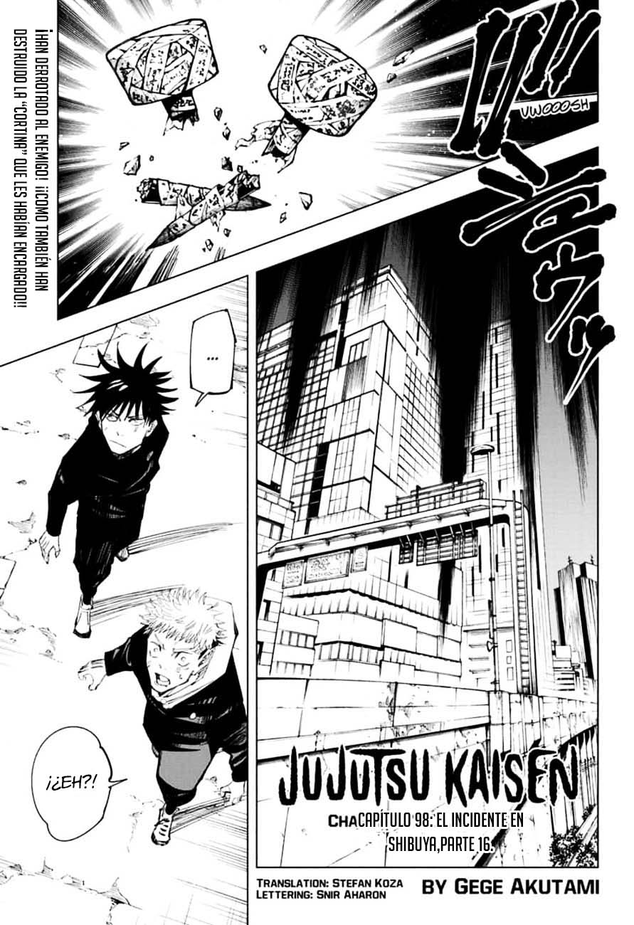 Read Jujutsu Kaisen Es Manga Online