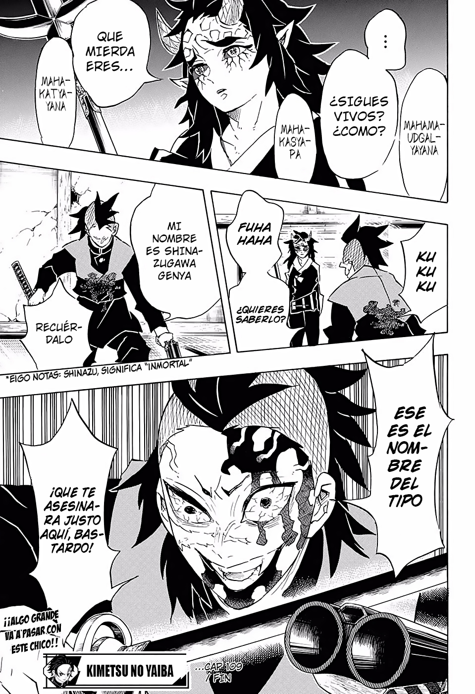 Read Kimetsu no Yaiba Es Manga Online