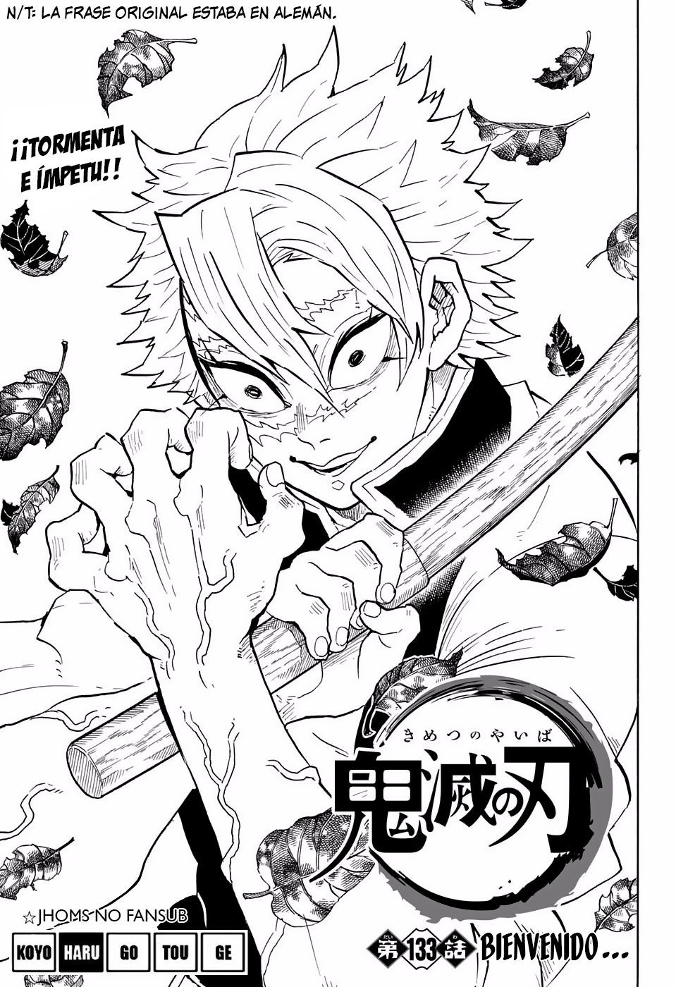 Read Kimetsu no Yaiba Es Manga Online