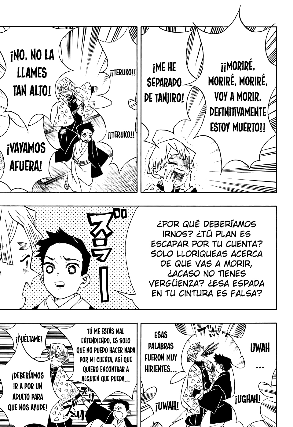 Read Kimetsu no Yaiba Es Manga Online