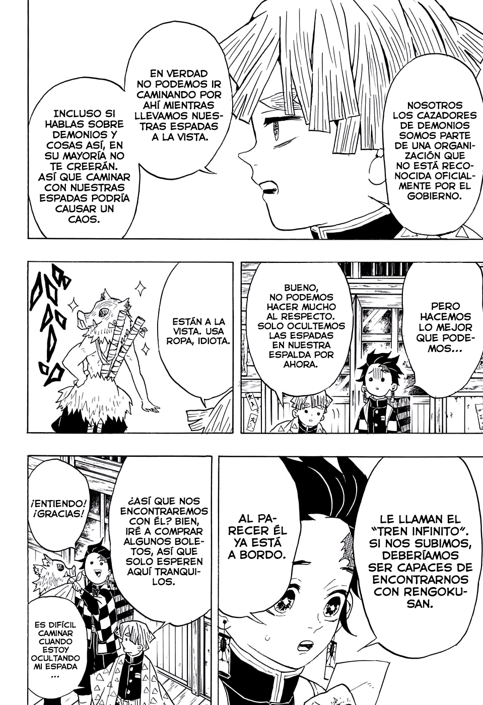 Read Kimetsu no Yaiba Es Manga Online