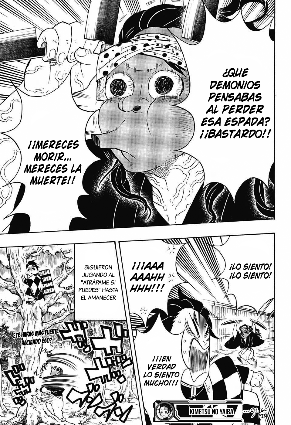 Read Kimetsu no Yaiba Es Manga Online