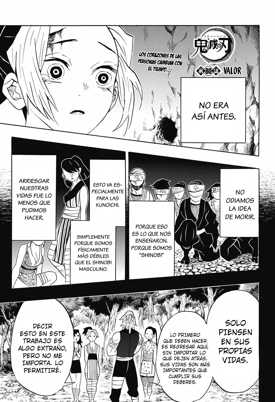 Read Kimetsu no Yaiba Es Manga Online