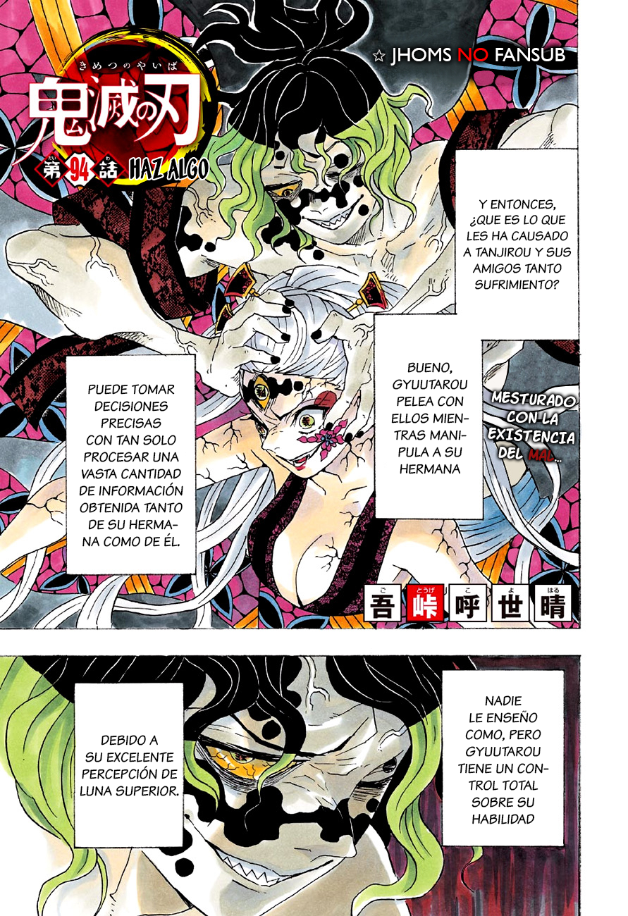 Read Kimetsu no Yaiba Es Manga Online