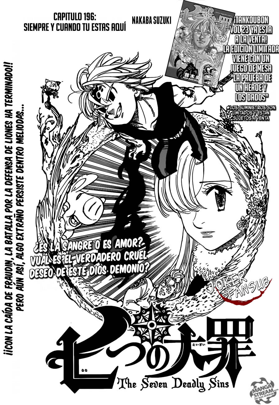 Read Nanatsu no Taizai Es Manga Online
