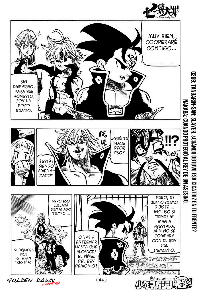 Read Nanatsu no Taizai Es Manga Online