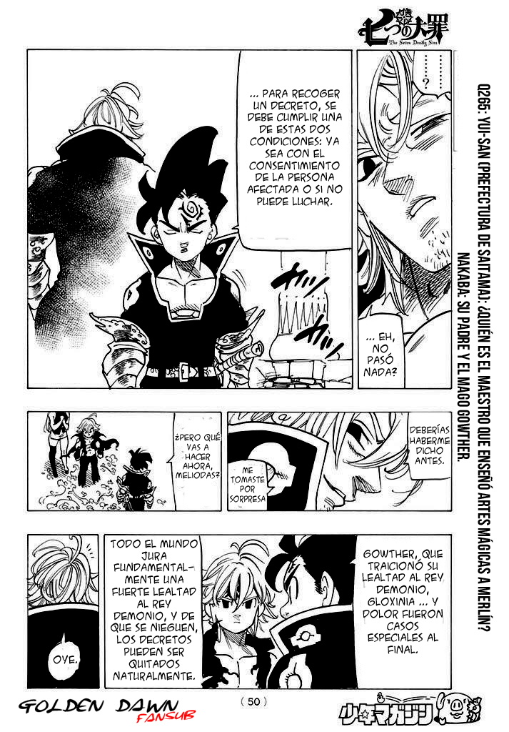 Read Nanatsu no Taizai Es Manga Online