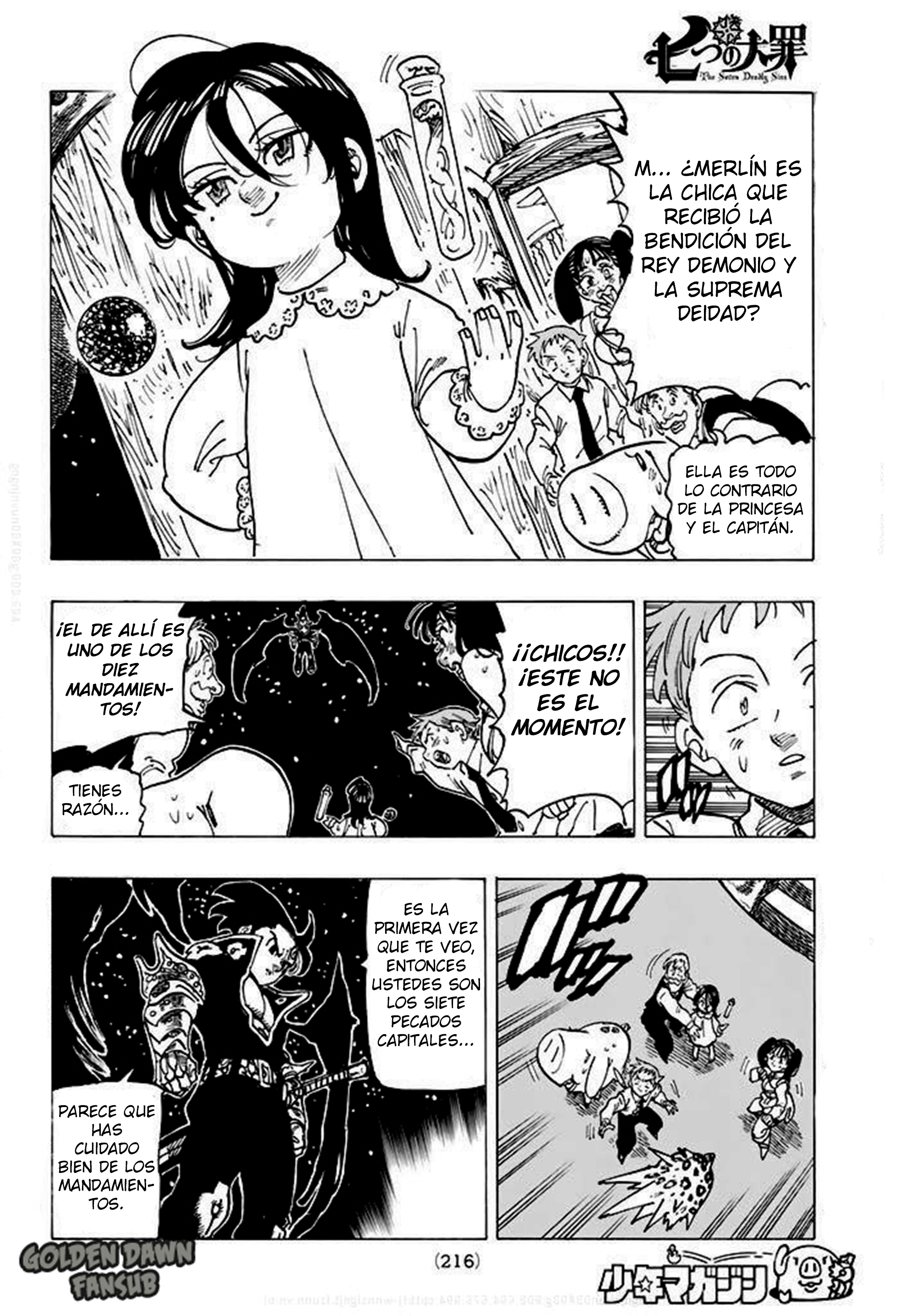 Read Nanatsu no Taizai Es Manga Online