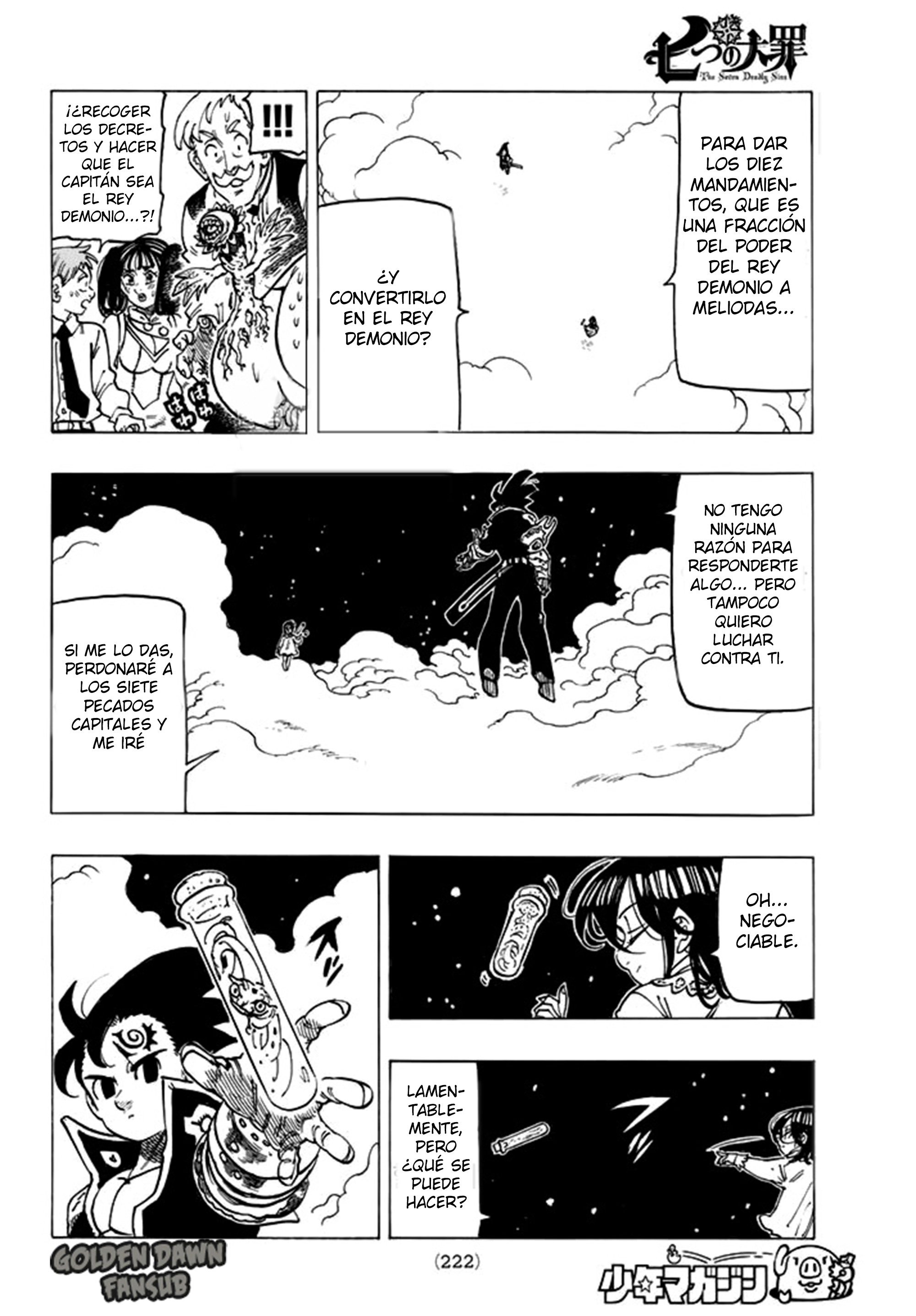 Read Nanatsu no Taizai Es Manga Online
