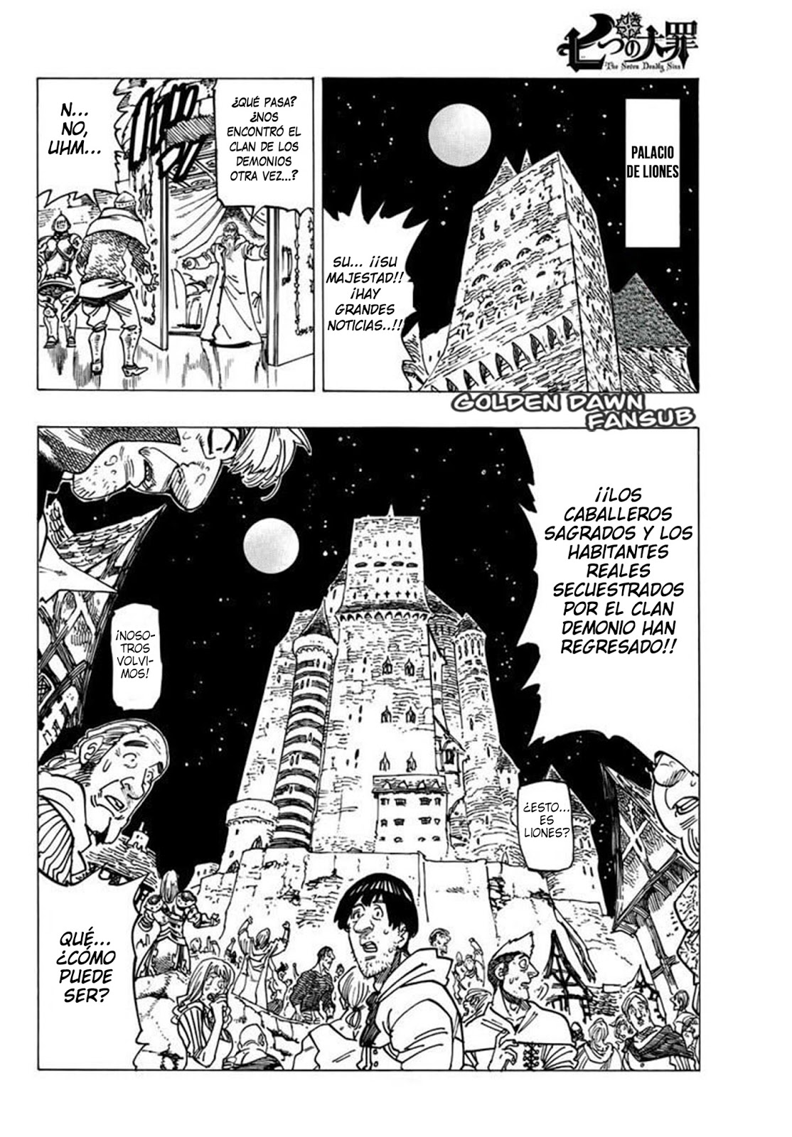 Read Nanatsu no Taizai Es Manga Online