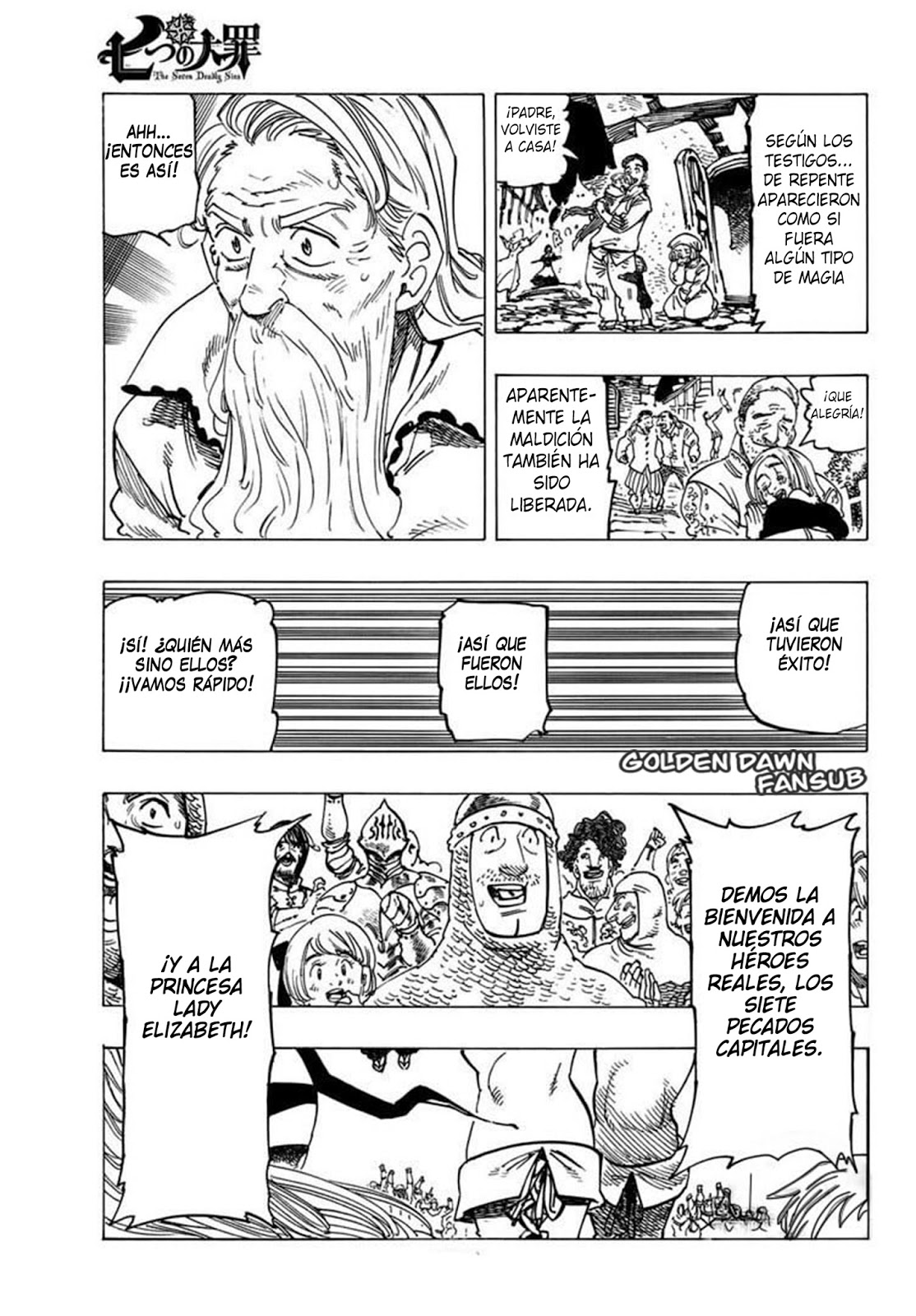 Read Nanatsu no Taizai Es Manga Online