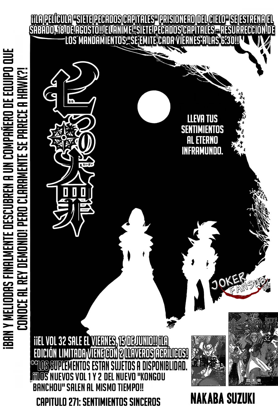 Read Nanatsu no Taizai Es Manga Online