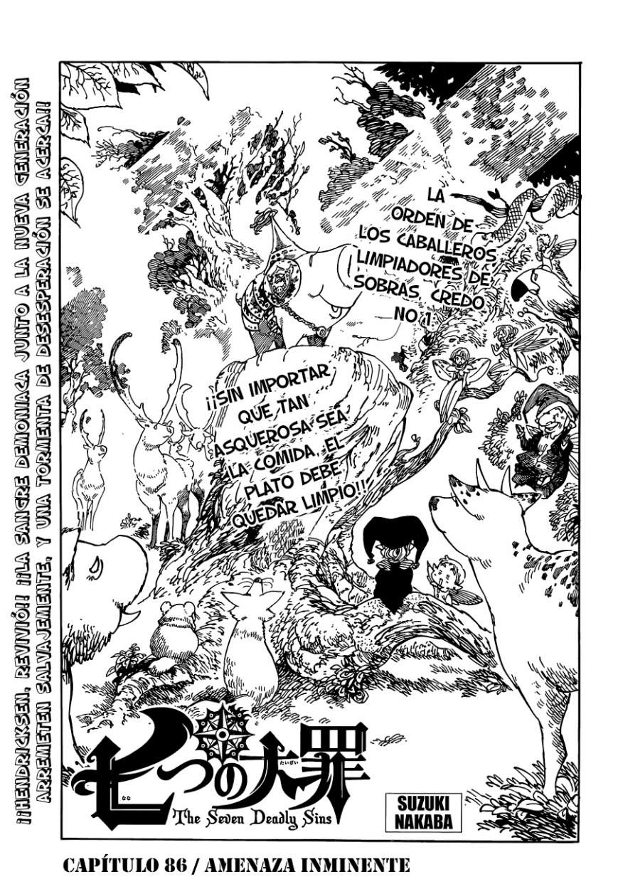 Read Nanatsu no Taizai Es Manga Online