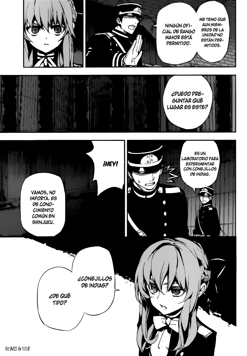 Read Owari no Seraph Es Manga Online