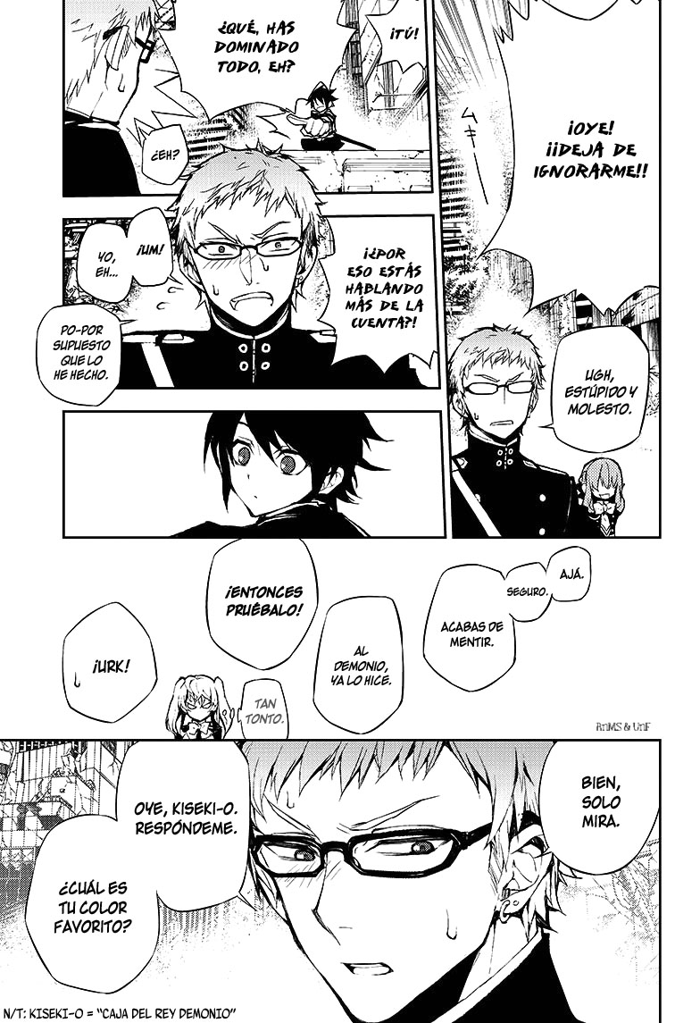 Read Owari no Seraph Es Manga Online