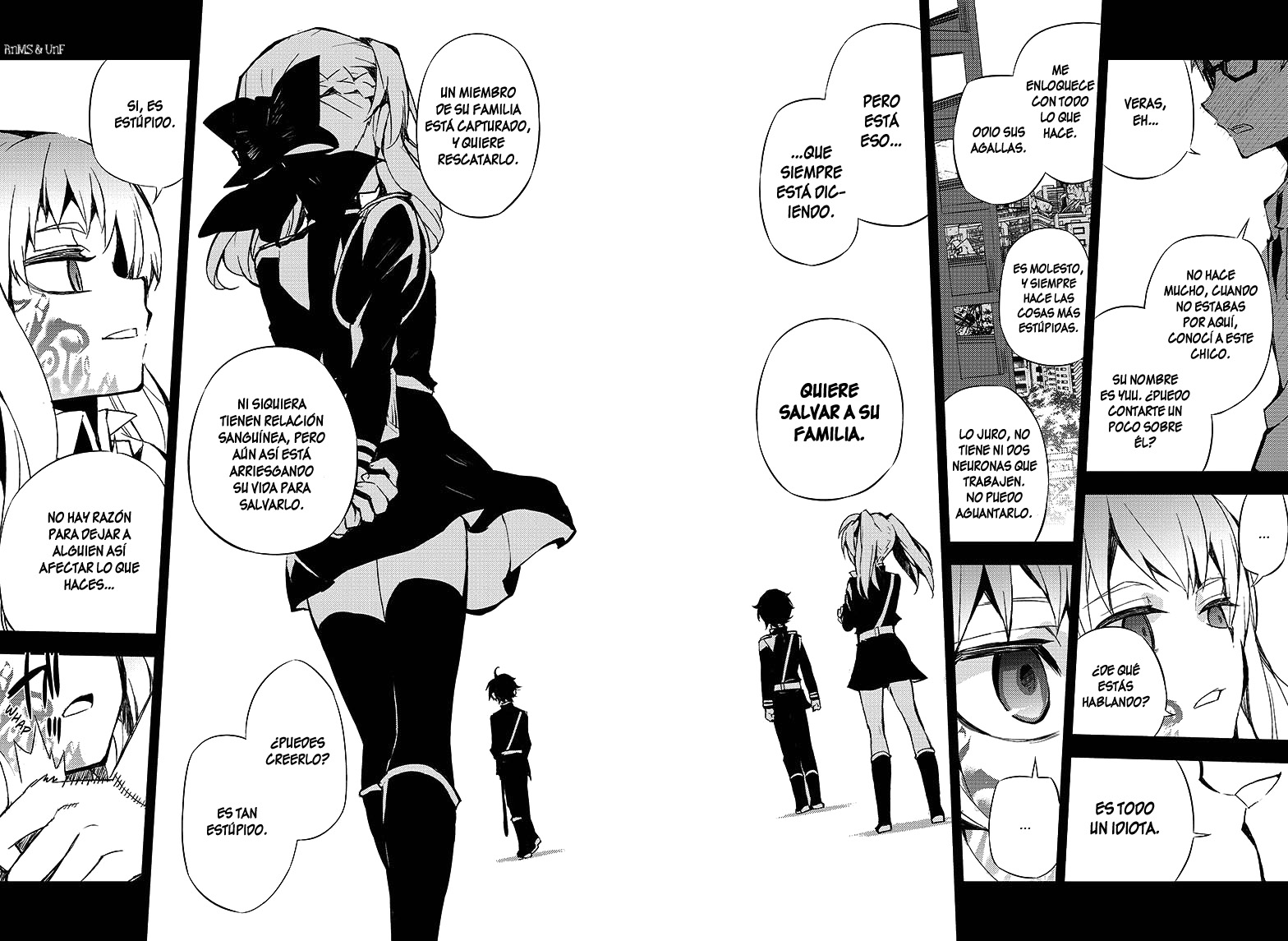 Read Owari no Seraph Es Manga Online