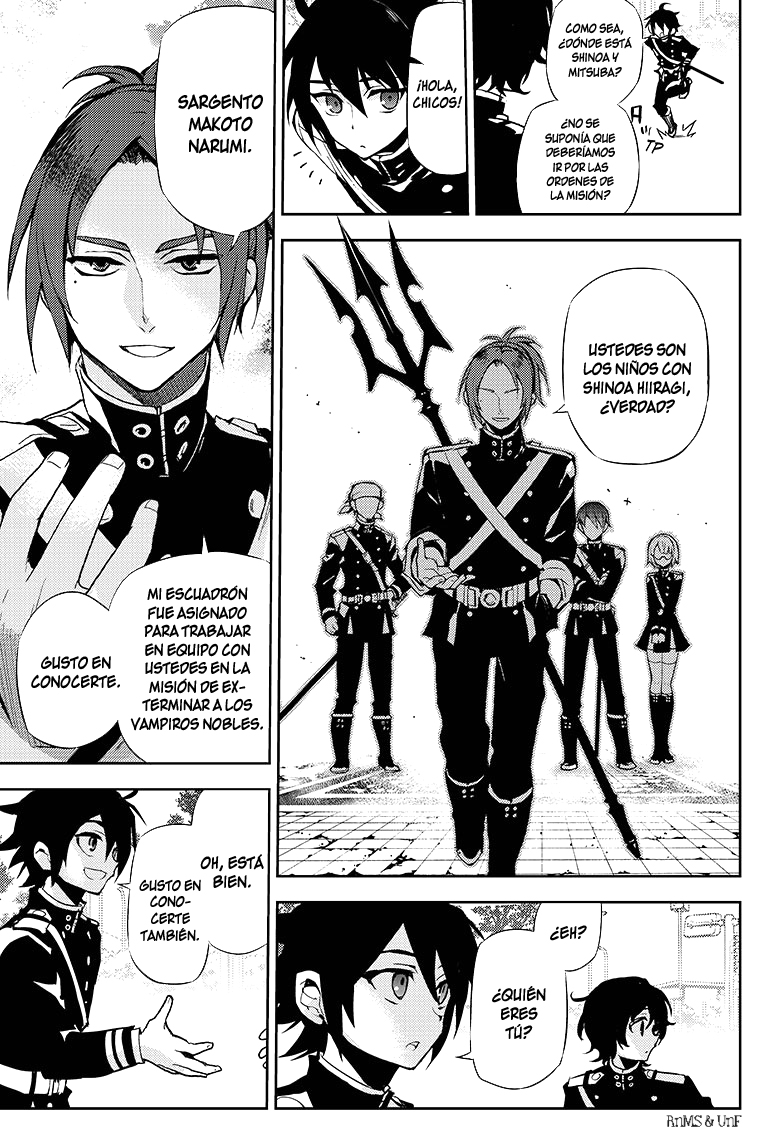 Read Owari no Seraph Es Manga Online