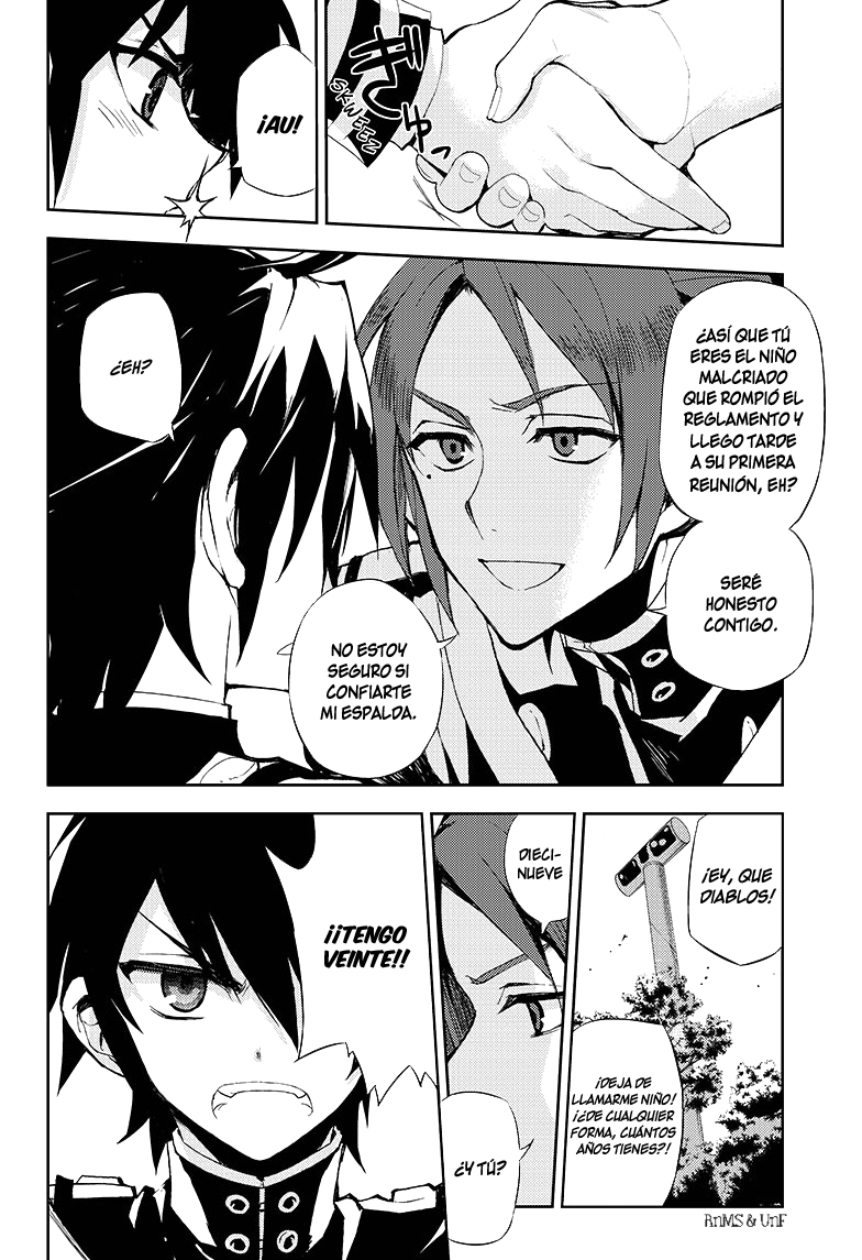 Read Owari no Seraph Es Manga Online