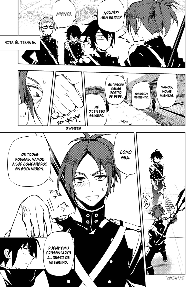Read Owari no Seraph Es Manga Online