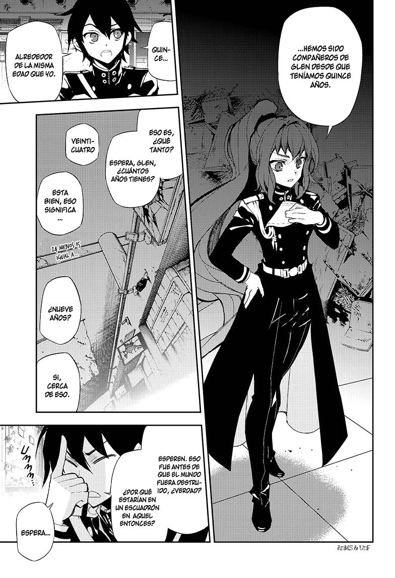 Read Owari no Seraph Es Manga Online
