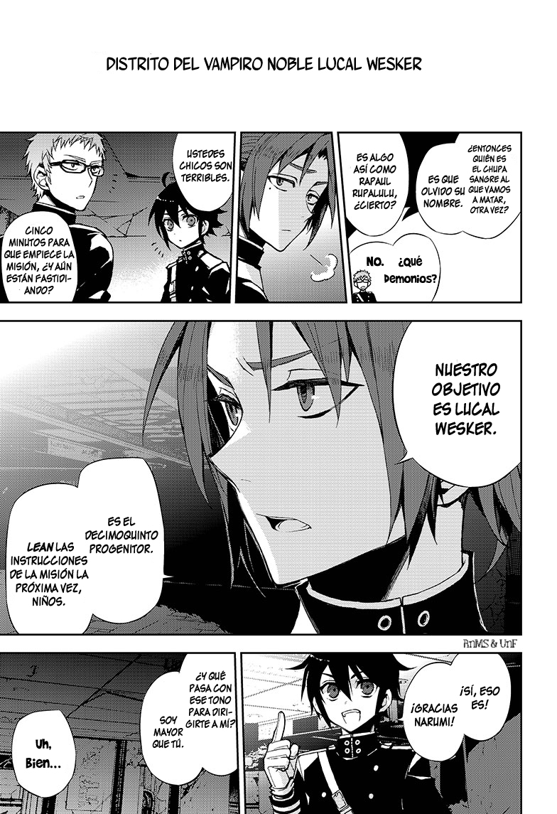 Read Owari no Seraph Es Manga Online