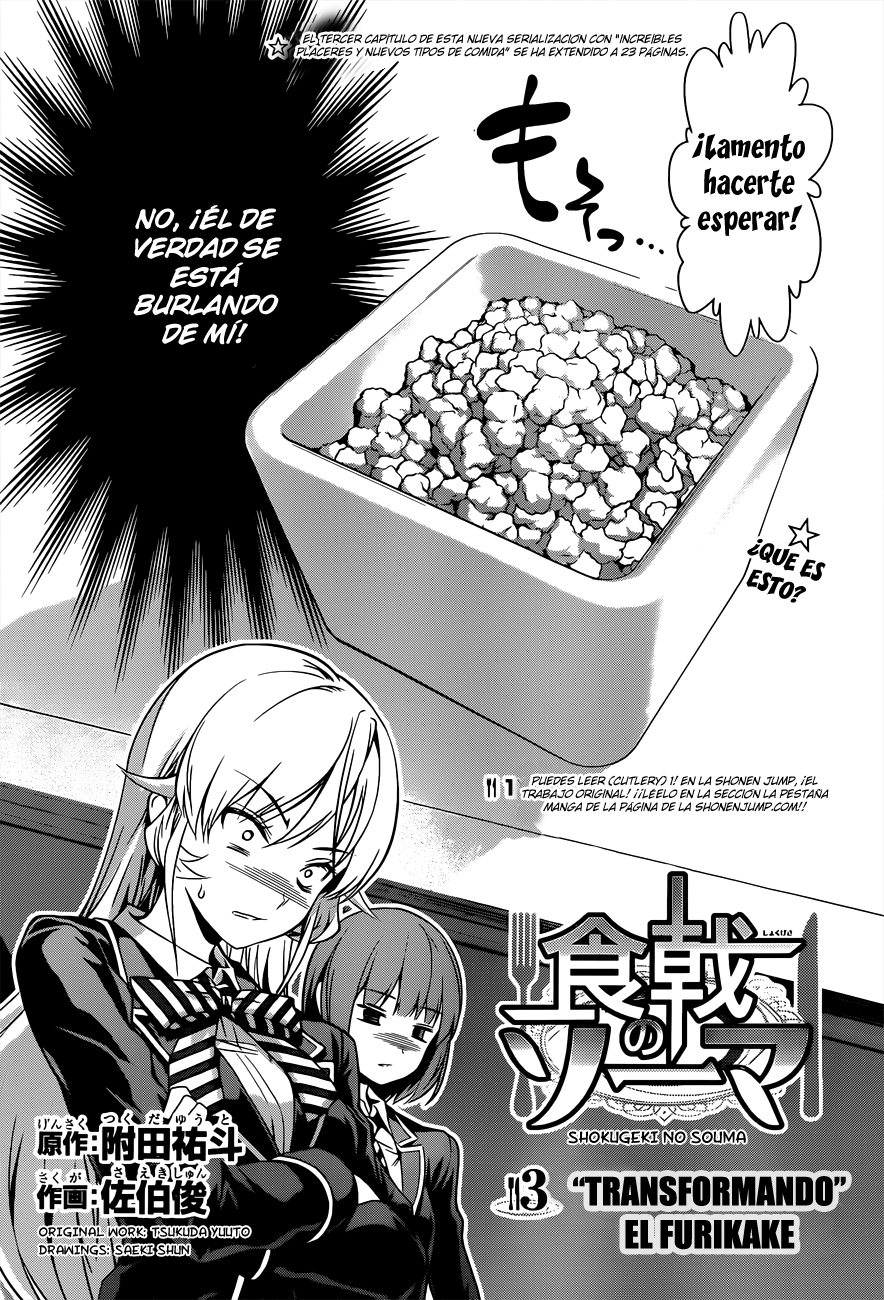Read Shokugeki no Soma Es Manga Online