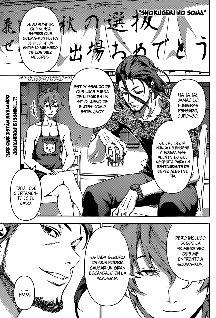Read Shokugeki no Soma Es Manga Online
