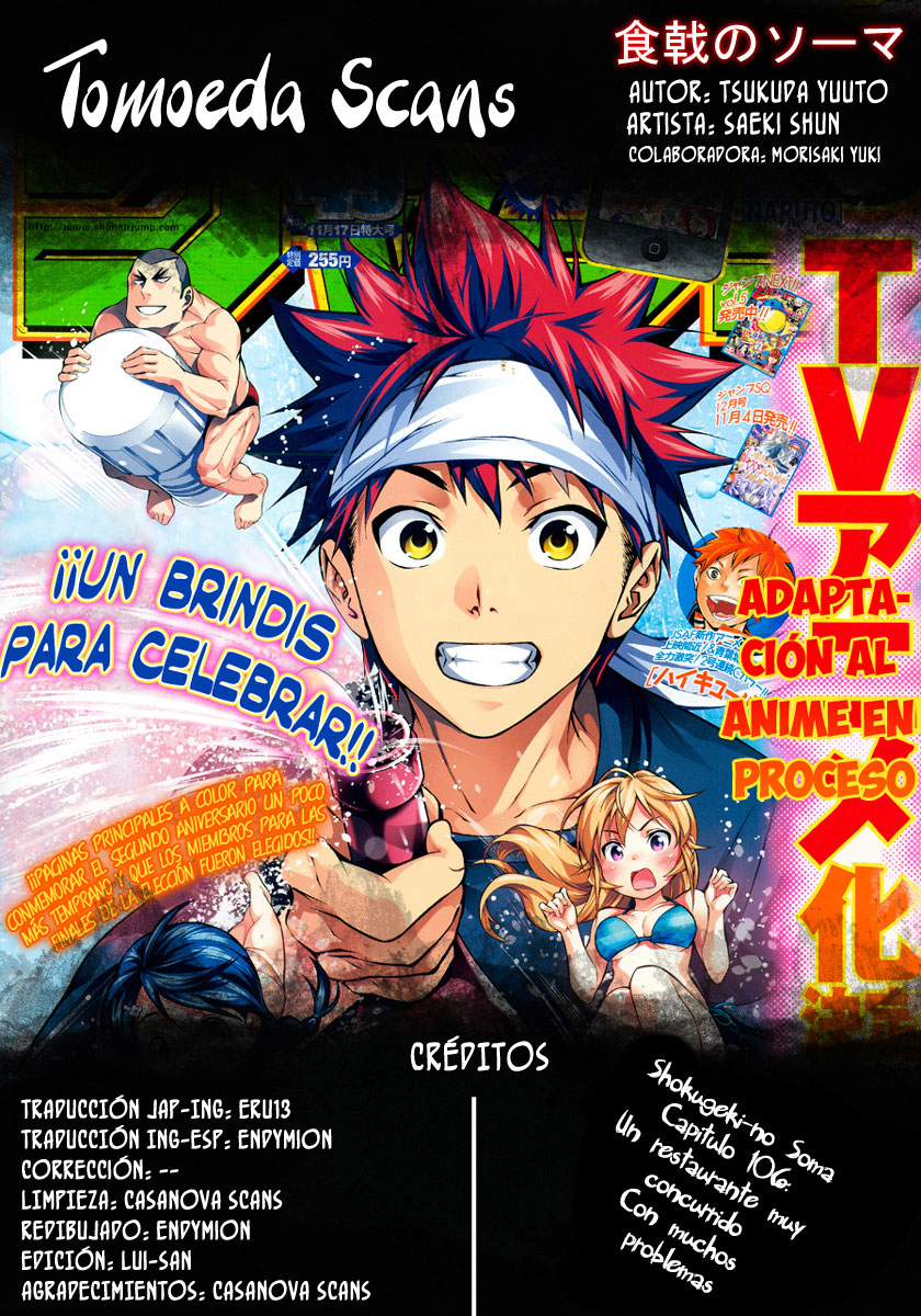 Read Shokugeki no Soma Es Manga Online