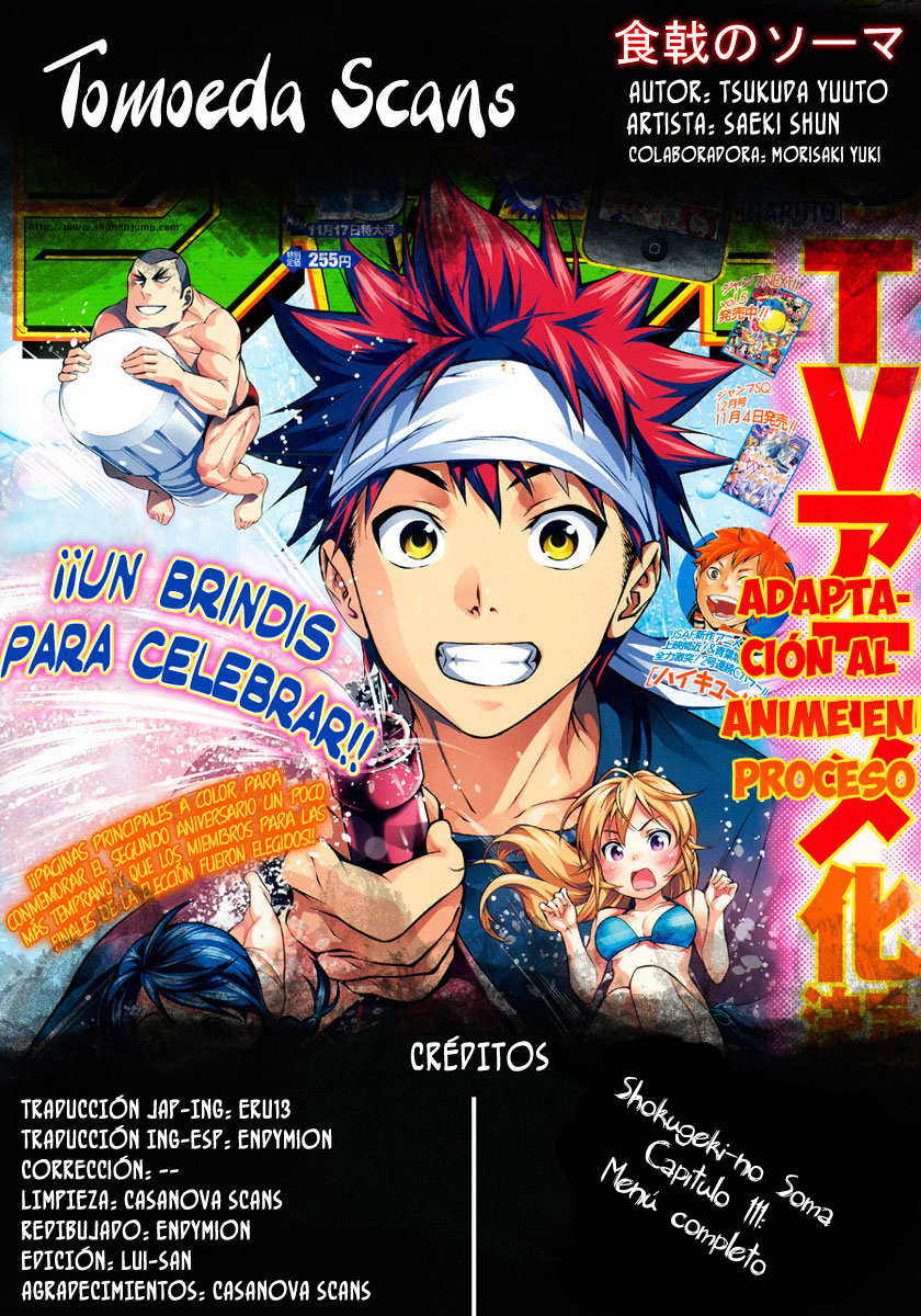 Read Shokugeki no Soma Es Manga Online