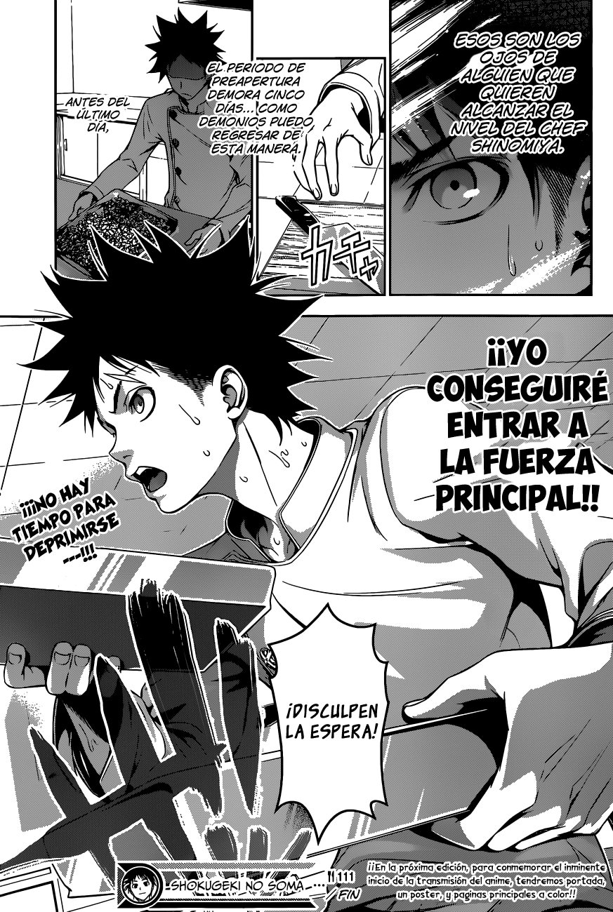 Read Shokugeki no Soma Es Manga Online