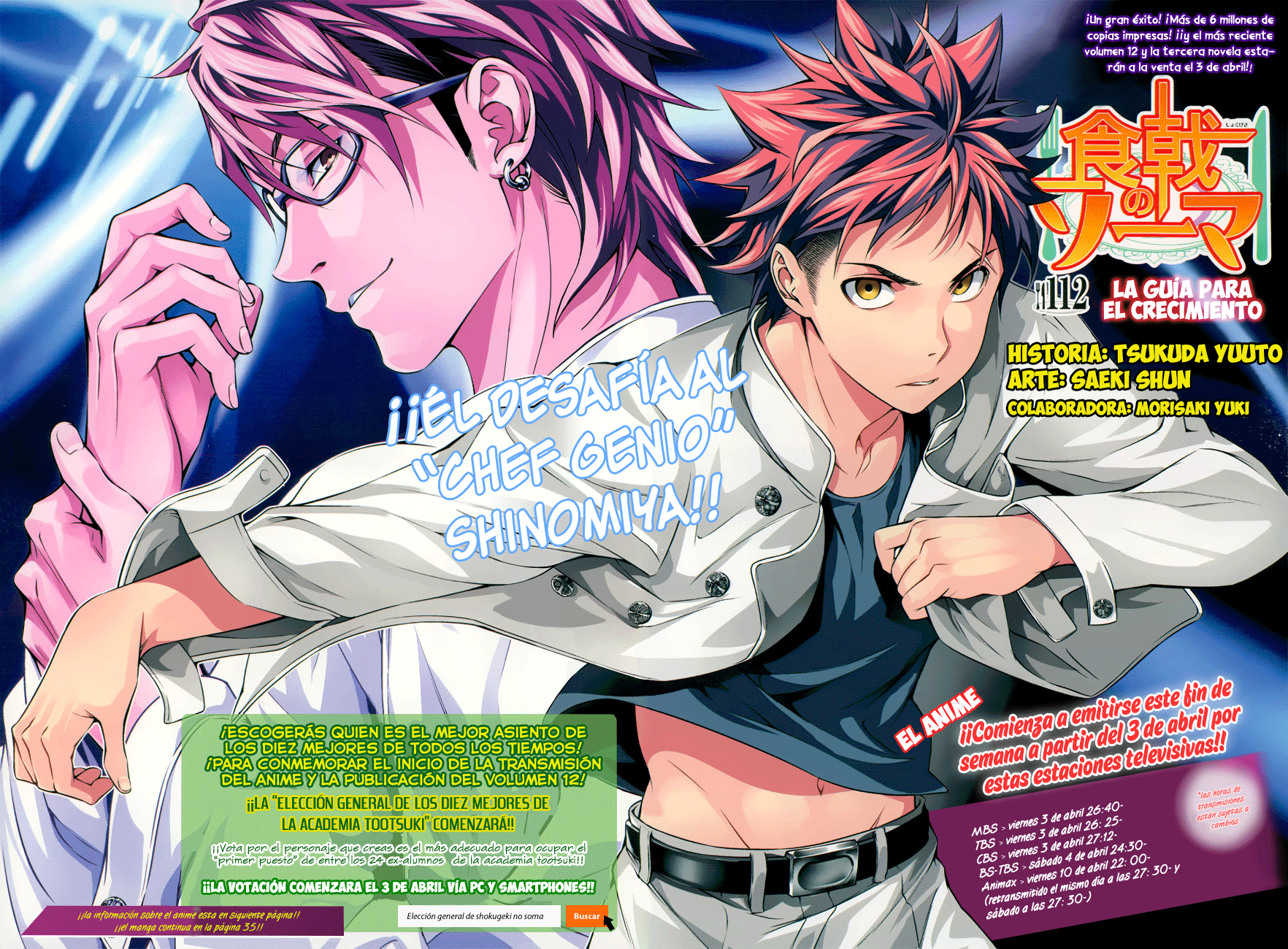 Read Shokugeki no Soma Es Manga Online