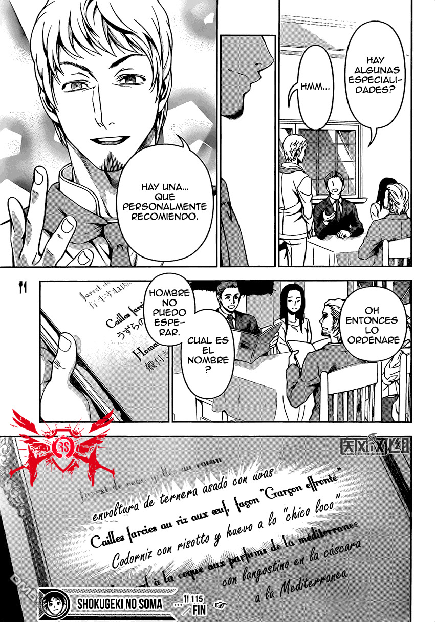 Read Shokugeki no Soma Es Manga Online