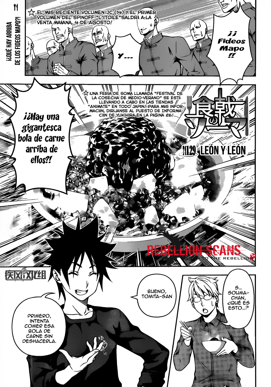 Read Shokugeki no Soma Es Manga Online