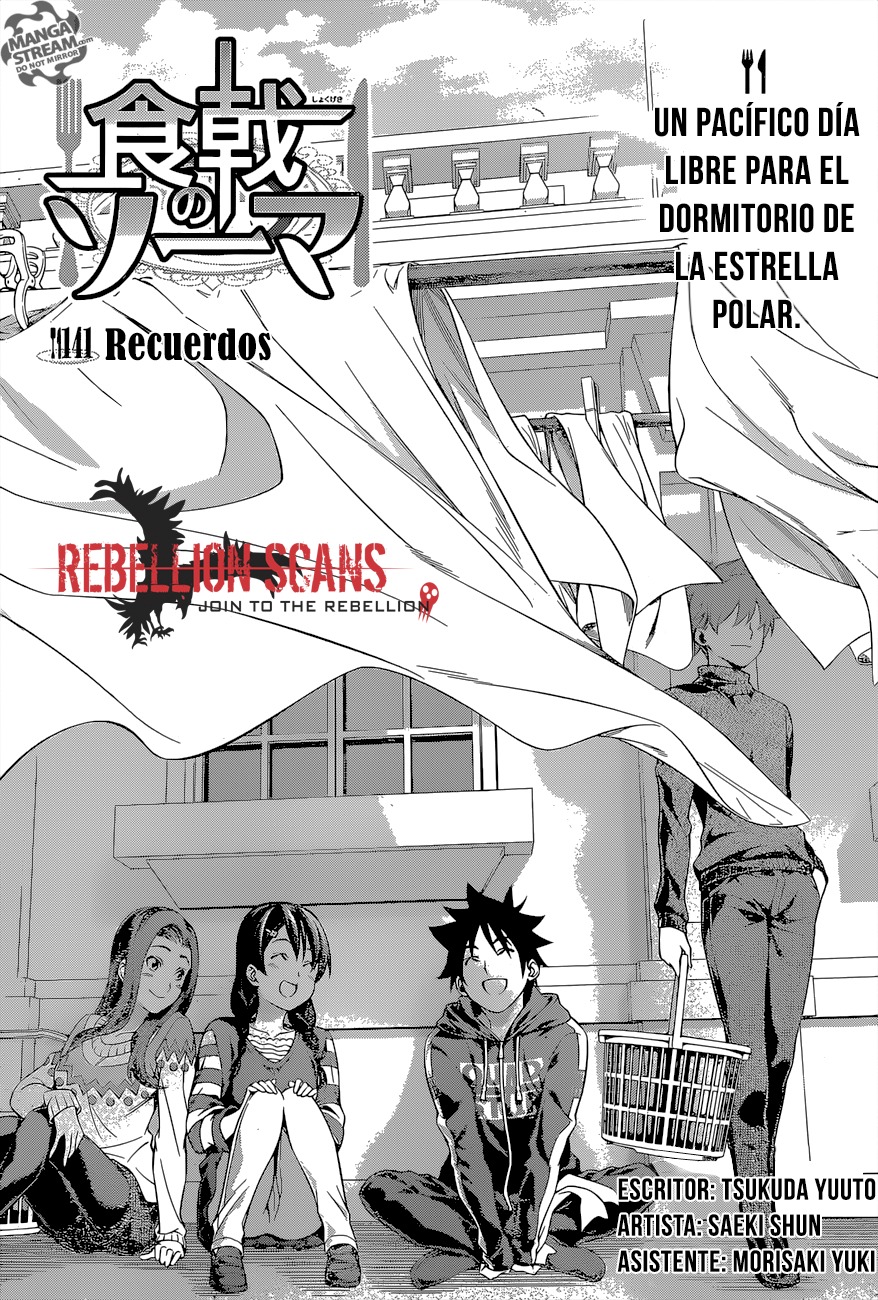 Read Shokugeki no Soma Es Manga Online