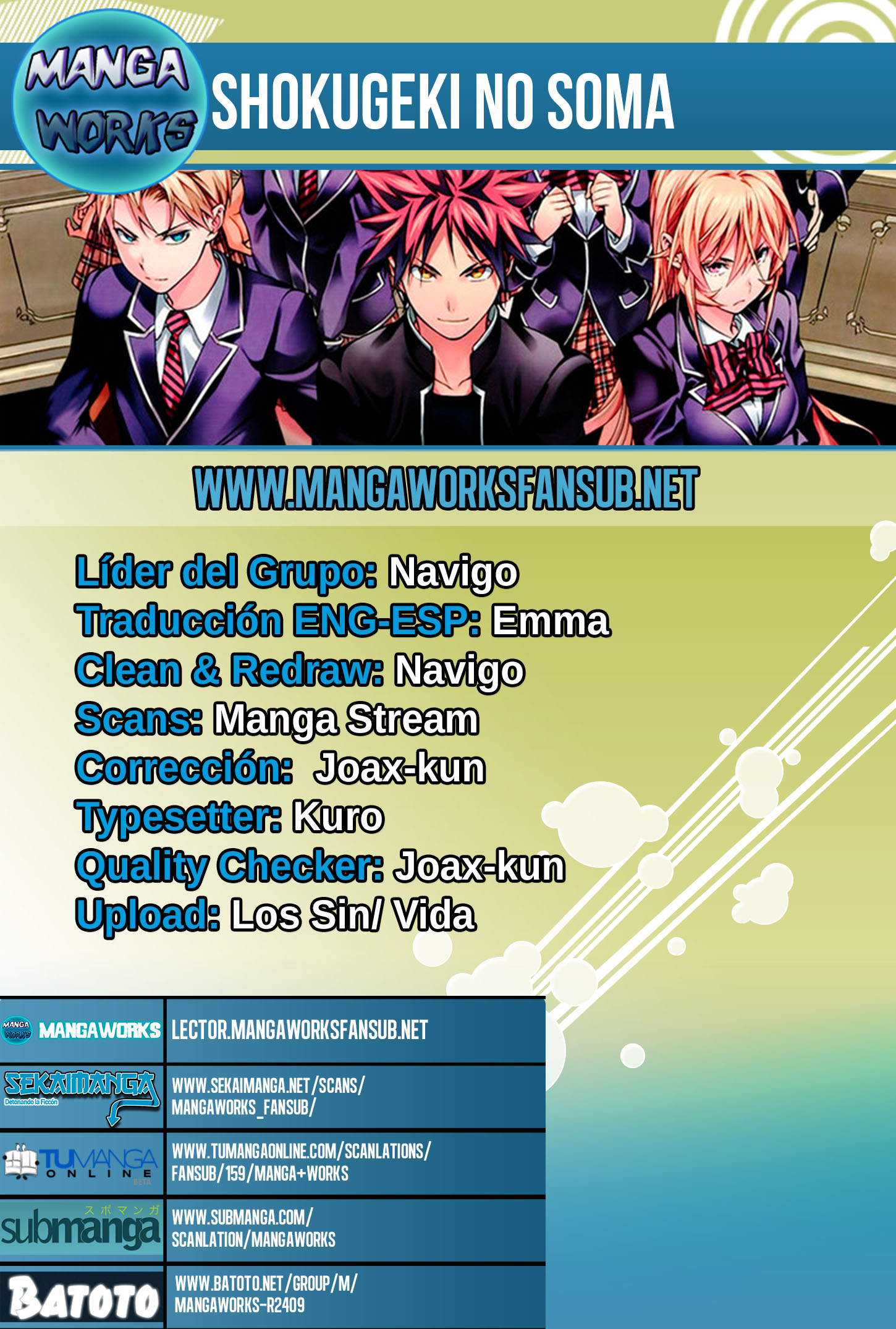 Read Shokugeki no Soma Es Manga Online
