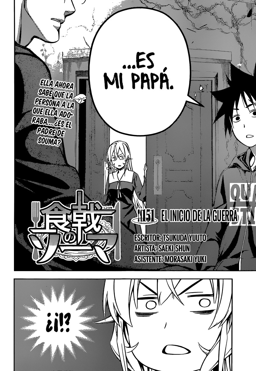 Read Shokugeki no Soma Es Manga Online