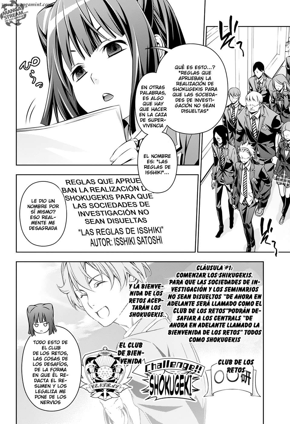 Read Shokugeki no Soma Es Manga Online