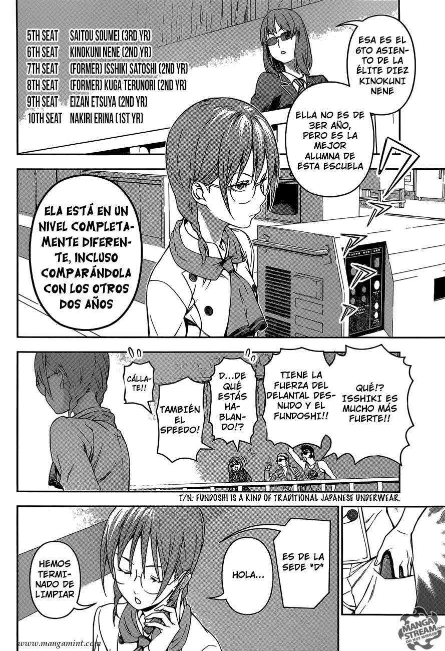Read Shokugeki no Soma Es Manga Online