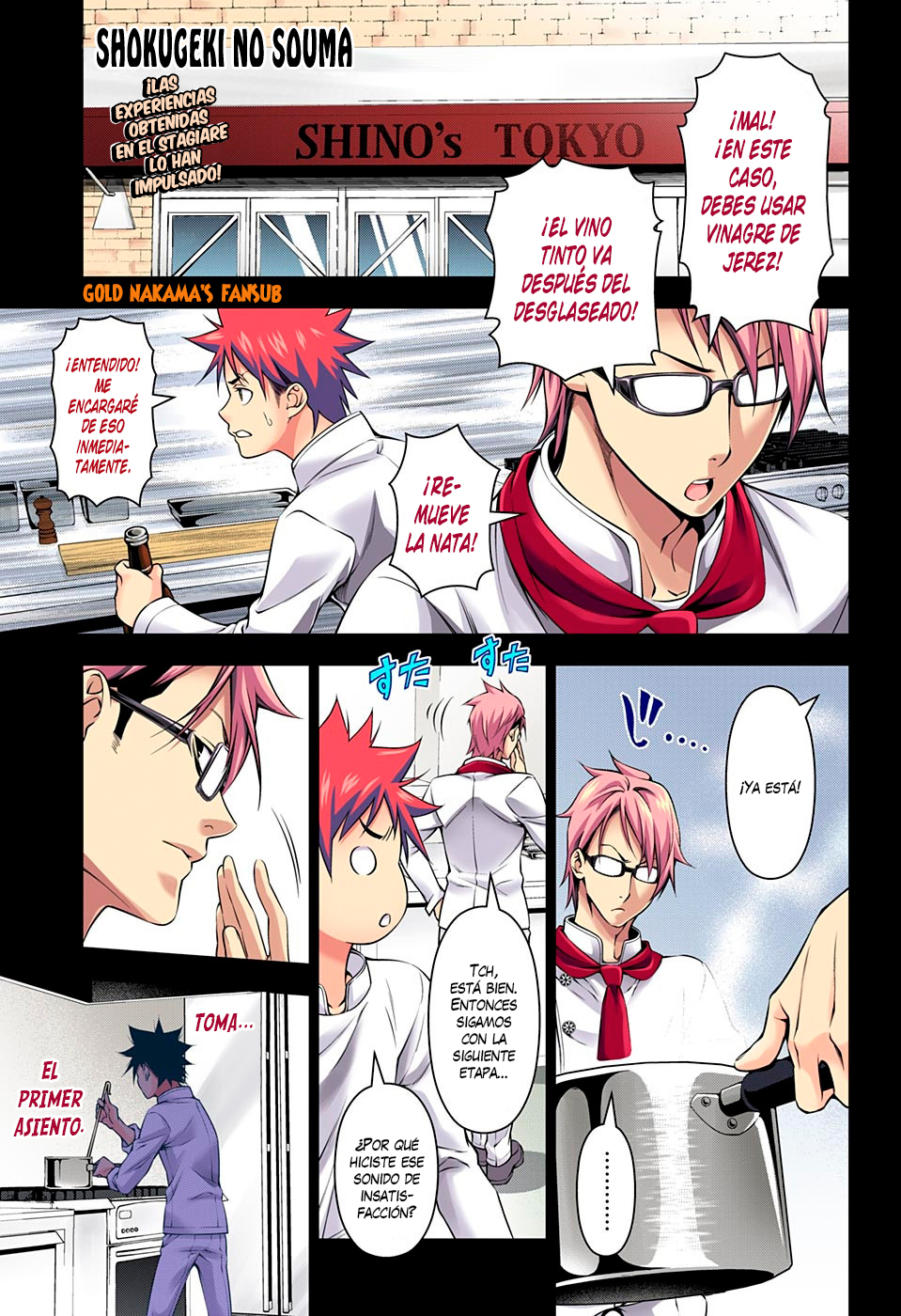 Read Shokugeki no Soma Es Manga Online