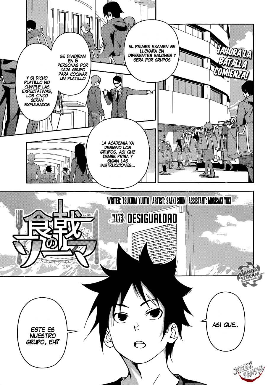 Read Shokugeki no Soma Es Manga Online